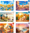 Yigney 6 Pack 48 Large Piece Jigsaw Puzzles for Seniors Alzheimer Products