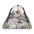 Sunisfa Baby Gym Play Mat, Cozy Activity Mat with Folding Design for Home,