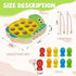 JooKiddie 3-5, Wooden Magnetic Fishing Game, Dinosaur Magnetic Fishing Toy for Kids Montessori Preschool Education