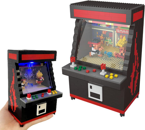 Vziimo Fighter Game Micro Blocks Sets for Adults and Teens 14+ Building