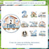 36PCS 2nd 2 Chugga Chugga Two Two Party Decorations - Yoyuspy Train Birthday Party Decoration Cupcake Toppers Year Old