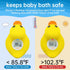 b&h Duck Baby Bath Thermometer - Toddlers Bath Temperature Safety Floating Toy, Bathtub Thermometer in Fahrenheit &