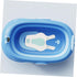 Multifunctional Baby Bath Support Cushion for Infants Soft Silicone Bath Seat for Sink or Bathtub Adjustable Size