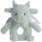 Apricot Lamb Baby Dragon Dinosaur Soft Rattle Toy: Plush Stuffed Animal for Newborn (Dragon, 6 Inches)