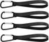 NUEAYMS Set 4 of Nylon Hooks for Baby Carrier and Pet Walker Multipurpose Carabiner Clip for Bicycle and Shopping Cart