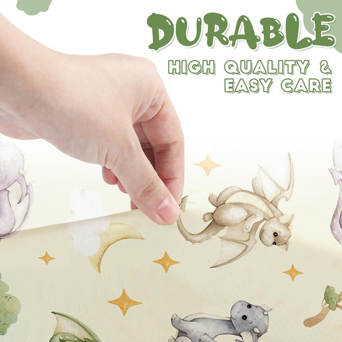 Mindsoft 2 Set 52 28 8 Inches Pcs Watercolor Dragon Crib Sheet x x Baby Sheet Newborn Bedding Nursery Crib Sheets