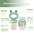 Haakaa Baby Fruit Food Feeder & Mini Freezer Nibble Tray Combo, BPA Free Silicone Feeder for Safe Infant Feeding