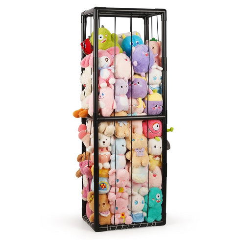 Trycooling Stuffed Animal Storage Zoo Stuffed Animal Holder Space Save Vertical Stuffed