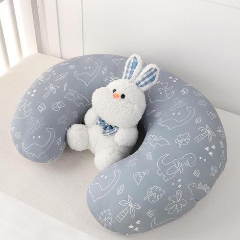 Dinosaur Baby Car Seat Cover & Nursing Pillow Cover for Boys