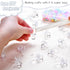 50 1.25 Inch Pcs Mini Pacifiers Baby Shower Games, Cute Baby Shower Pacifiers, Bulk Acrylic Pacifier for Party Table