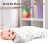 Bublo Baby Muslin Swaddle Blankets - 3-Pack 100% Cotton Receiving Blankets for Boys and Girls - Grey, 47x47 Inches