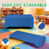 23" 40" 2 Pack, Comfyanno Cot Sheets for Daycare Toddler Size - Fits x Cot, Daycare Essentials, Soft & Comfortable
