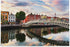 Oarencol Dublin Ireland Ha Penny Bridge Sunset River Landscape Jigsaw Puzzle 1000 Pieces