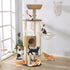 Toymany 8PCS Realistic Cat Figurines - Educational Cat Figures Toy Set, Kitten Easter Eggs, Cake Topper Gift