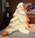 Goose Stuffed Animal Plush Pillow, Big Duck Plushies Doll, Cute Toy Goose Plush Xmas Gifts 20'' (White Goose)