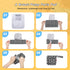 Set Damero Breast Pump Bag & Accessories with Mat