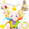 JoySpark Toys Baby Toys 3-6 Months, Musical Stuffed Elephant Toddler Toy for Newborn Infant