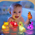 1-3: 6 Set, 1 2 3+ Bath Toys for Toddlers PCS Light-Up Dog Bath Toy Baby Bath Toys, Bathtub Pool Bath Toy for Kids