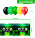 108Pcs Video Game Birthday Party Decorations - Green Gamer Supplies, Backdrop, Table Cover, Cupcake Topper, Balloon