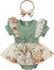 Reborn Baby Doll Clothes Accessories, 2 Pcs Set for 22-24 Inch Dolls