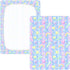 miaozhen 1 Pack 52x28 Cotton Baby Crib Sheets Soft Breathable Cane Candy Cartoon Playard Mattress Sheets for Nursery