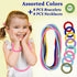 Stretchy Coil Chew Necklaces and Bracelets for Sensory Kids, 16 Pack Teething Bracelets Necklace for Boys and Girls with Autism ADHD SPD, Fidget Toys for Autistic Children Reduce Biting and Anxiety
