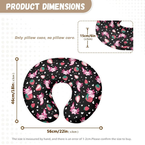 ZWPINITUP Baby Nursing Pillow Cover Positioner, Super Soft and Safe for Newborn Washable and Stretchy Pillow Cover