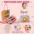 Soupost 3-5, Toddler Busy Board-Montessori Toys for Boy Girl Birthday Gift, Sensory Learning Toys for Toddlers Busy