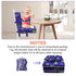 Toddler Booster Seat for Dining Table, Adjustable Safety Buckle Child Booster Seat with Backrest, Waterproof Washable