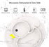 Baby Plate Silicone Toddler Plates Suction Placemat Divided Dishes for Kids, BPA Free, Microwave Dishwasher Safe (Grey)