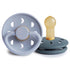 FRIGG Moon Natural Rubber Baby Pacifier | Made in Denmark | BPA-Free