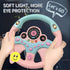 YIYZAOF Kids Steering Wheel Toy for Car Backseat with Light and Music,Suction Cups Base-Interactive Simulated Driving