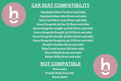 Helping Hand Car Seat Clip | Alleviates The Weight of Carrying an Infant Car Seat | Effortless Carseat Carry