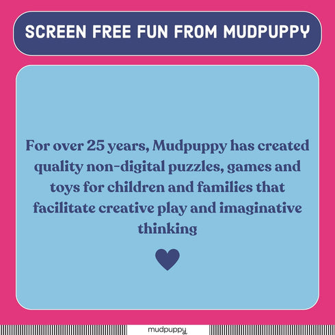 Mudpuppy Magical Unicorn - Tri Fold Magnetic Puzzles Featuring Two 20 Piece Unicorn Magic Themed Artwork