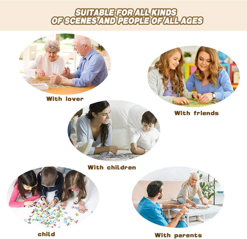 1000 Piece Jigsaw Puzzles for Adults, High Challenging DIY Large Puzzle, Funny Family Games, Unique Home Decor (Musical