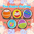 5-12, Kids Wood Painting Craft Kit, Glow-in-the-Dark Paint and Diamond Painting on Wood Slices with Stickers & Wiggle