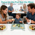 Silicone Placemat for Toddler Eating: Wipe Clean & Roll Up in The Diaper Bag - Table Mat