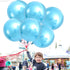 KatchOn Light Blue Foil Balloons - 22 Inch Pack of 6 for Baby Gender Reveal and Under The Sea Party Decorations
