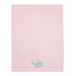 NoJo Under The Sea Whimsy Pink and Blue Narwhals, Super Soft Appliqued Baby Blanket