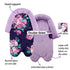 Baby Car Seat Head Support for Girls, Infant Carseat Insert Super Soft Fleece Newborn Headrest Seatbelt Covers for Car