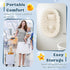 Gliizee mall 0-24 Inflatable Baby Bathtub, Collapsible Baby Bath Back Support, Portable Newborn Travel Bath tub