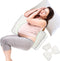 GloTika Pregnancy Pillows for Sleeping, Large Maternity Body Pillow Support for Back,