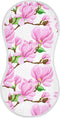 Magnolia Flowers Muslin Baby Burp Cloths Set of 4, Super Soft &