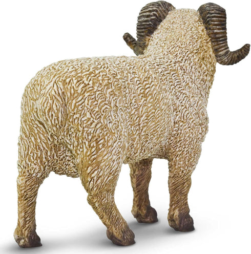 3.5" 1+ Safari Ltd. Ram Figurine - Lifelike Model Figure - Educational Toy for Boys, Girls, and Kids Ages