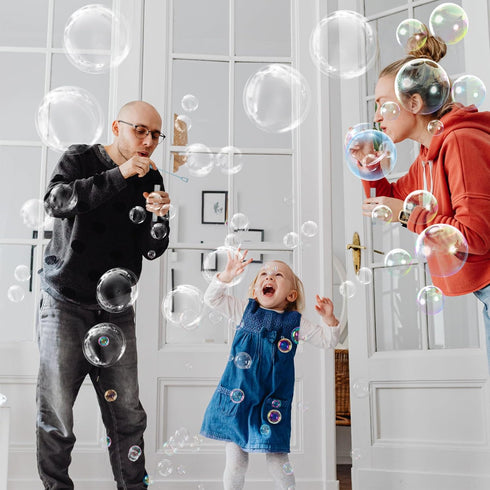 20 Pack Mini Bubble Wand Bulk Bubbles Party Favors in 10 Colors for Kids, Goodie Bags Filler