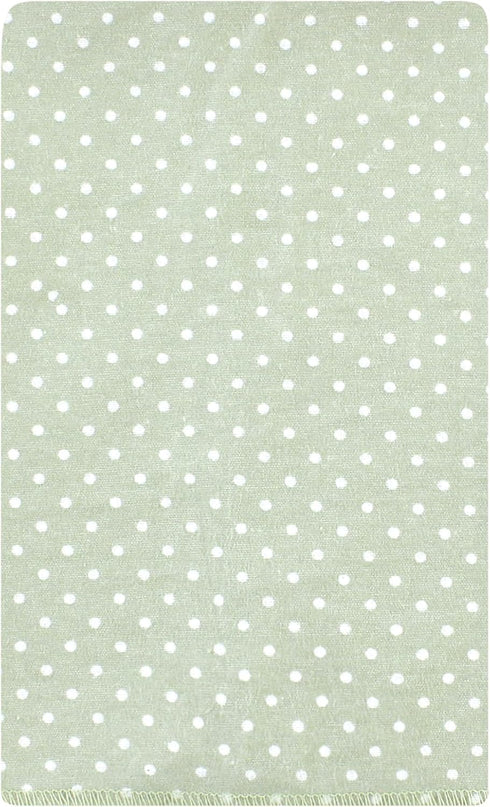 Hudson Baby Unisex Baby Cotton Flannel Burp Cloths, Purple Dainty Floral, 10 Pack