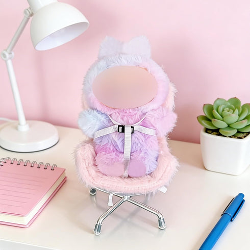 SwiftServ 38 inch Doll Car Seat for Figures, Fits Character Plushes, Blind Box Dolls & Vinyl Collectibles, Includes Air