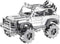 Piececool 3D Metal Puzzle SUV Car Model Kits, 157 Pcs Building Kit, Brain Teaser DIY Craft Toys for Teens, Men, Women.