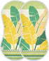 decor gift Summer 4 Pack 22x11in Cotton Burp Cloths Baby Soft and Absorbent? Lemon Yellow Green Leaves Baby Rags