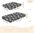 Mazeann 52" 28" 9" Vintage Deers Print Crib Sheets Soft Breathable Fitted Cotton Baby Crib Sheets Mattress Cover